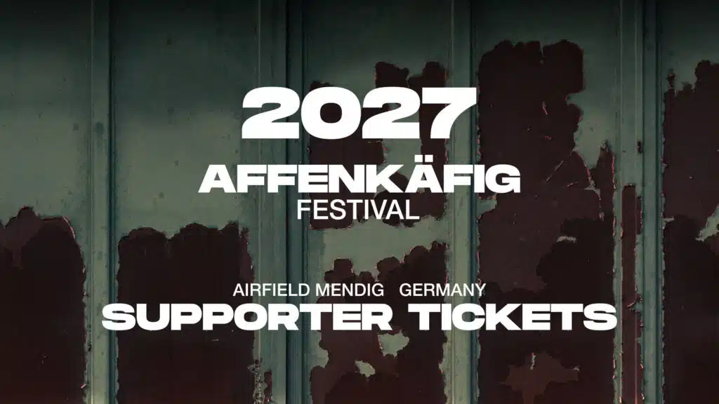 Affenkäfig Festival 2027 Supporter Tickets